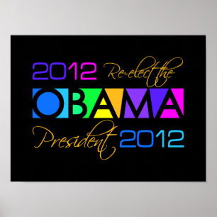 Póster OBAMA 2012 poster