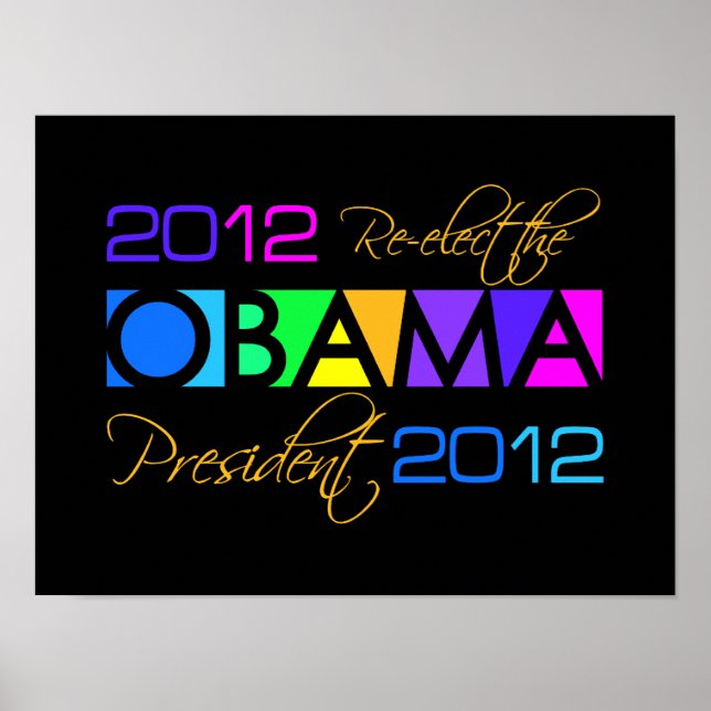 Póster OBAMA 2012 poster (Frente)