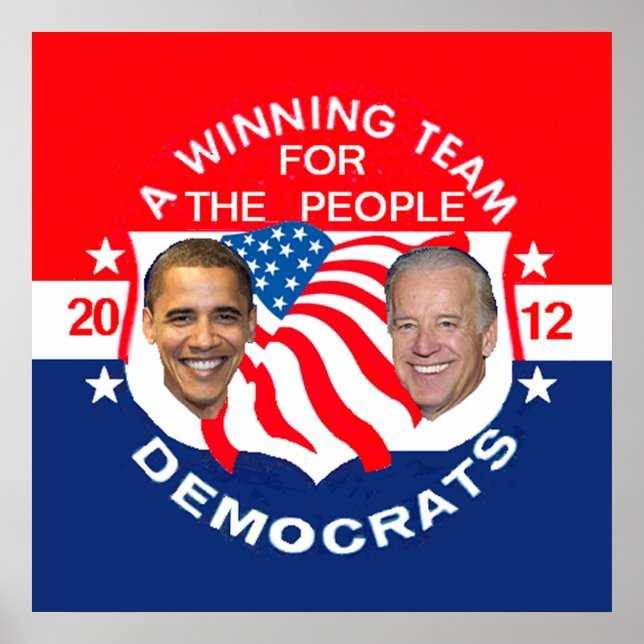 Póster Obama 2012 POSTER Print (Frente)