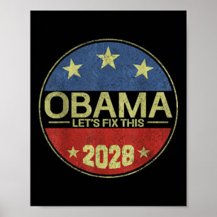 Póster Obama 2028