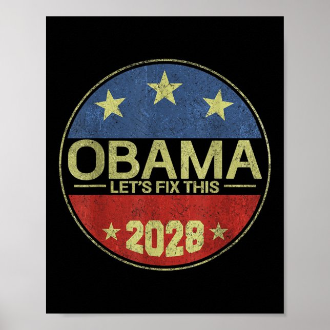 Póster Obama 2028 (Frente)