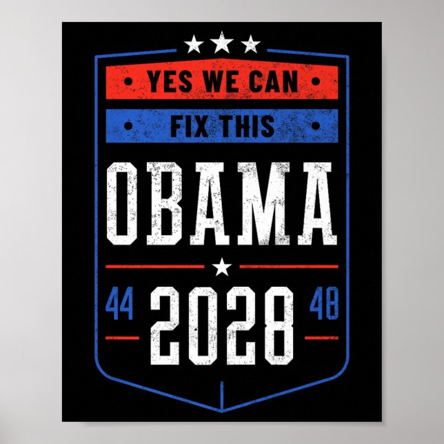 Póster Obama 2028 44 48 Premium (Frente)