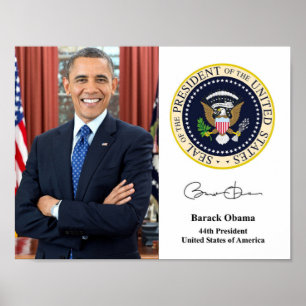 Póster Obama 44th President Poster