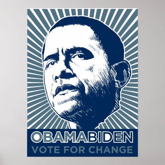 Póster Obama Biden Poster (Frente)
