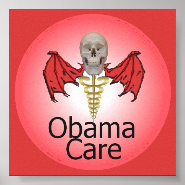 Póster OBAMA CARE Poster (Frente)