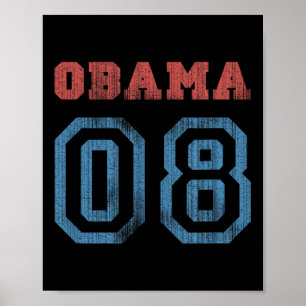 Póster Obama de época 08