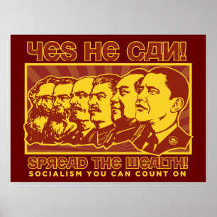 Póster Obama difundió el Poster de la riqueza