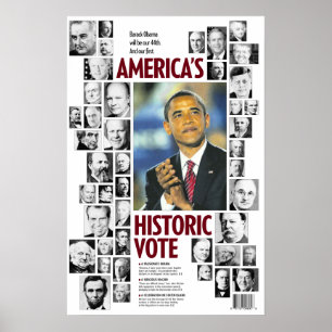 Póster Obama: El histórico Poster del voto en Estados Uni