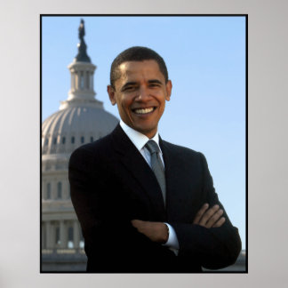 Póster Obama En El Capitolio