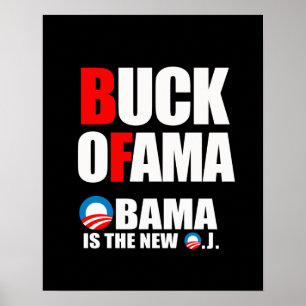 PÓSTER OBAMA ES EL NUEVO O.J