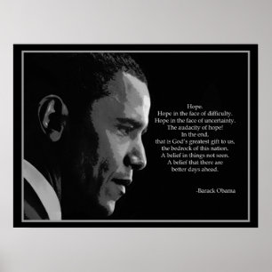 Póster Obama-Esperanza-Poster