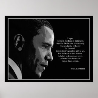 Póster Obama-Esperanza-Poster