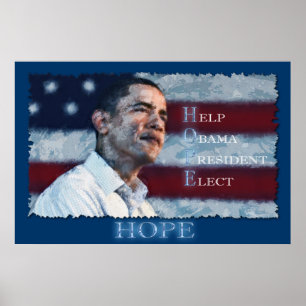 Póster OBAMA HOPE Art Poster