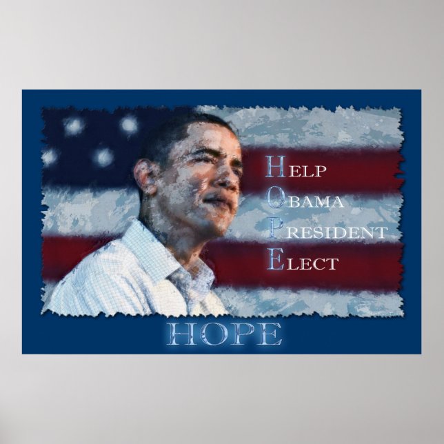 Póster OBAMA HOPE Art Poster (Frente)