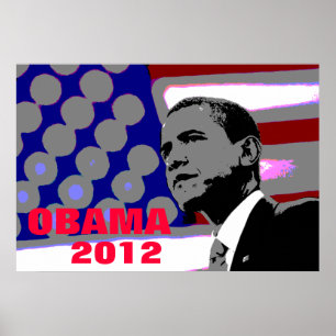 Póster Obama para el presidente