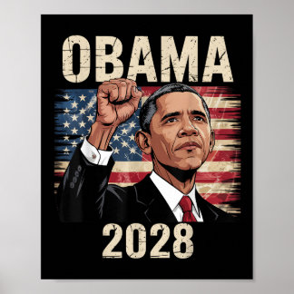 Póster Obama Para El Presidente 2028 Obama 2028 1