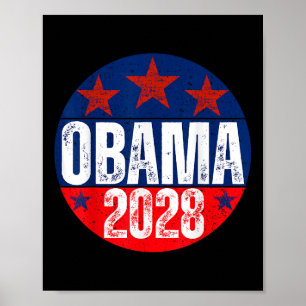 Póster Obama Para El Presidente 2028 Obama 2028 Para Las