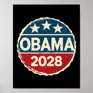 Póster Obama para el presidente 2028 Obama 2028 Premium 0