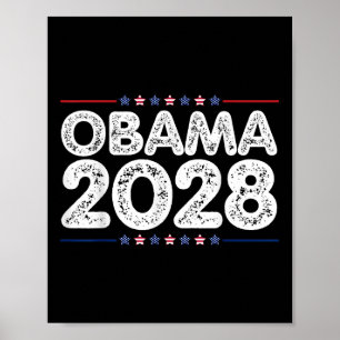 Póster Obama Para Presidente 2028 Obama 2028 Para Mujeres