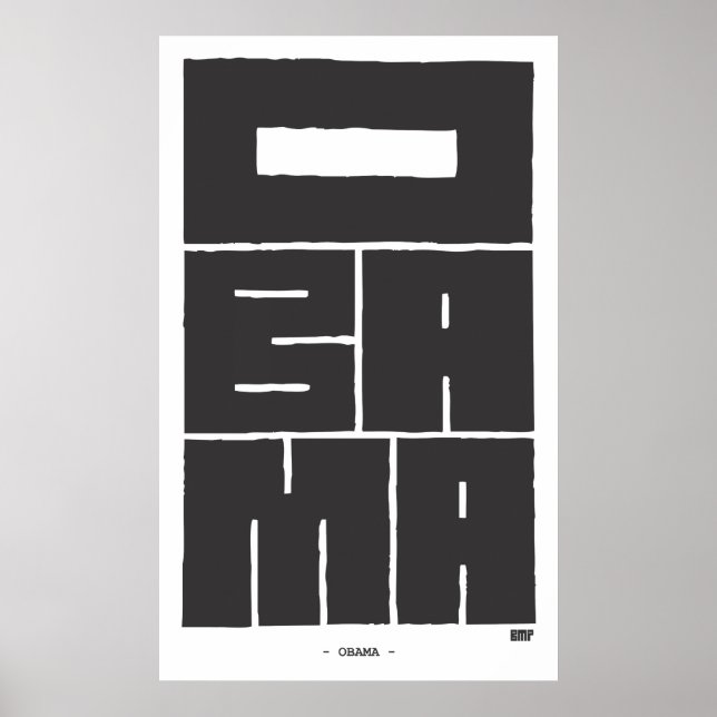 PÓSTER OBAMA POSTER (Frente)