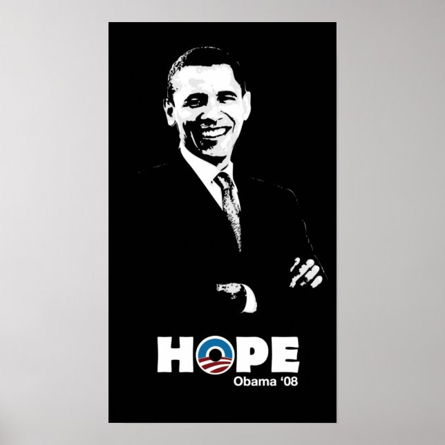 Póster Obama: Poster de esperanza de Budi (Frente)