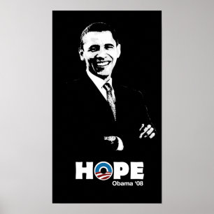 Póster Obama: Poster de la esperanza por Budi