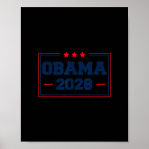 Póster Obama Presidente 2028 Vota Elección Barak Obama