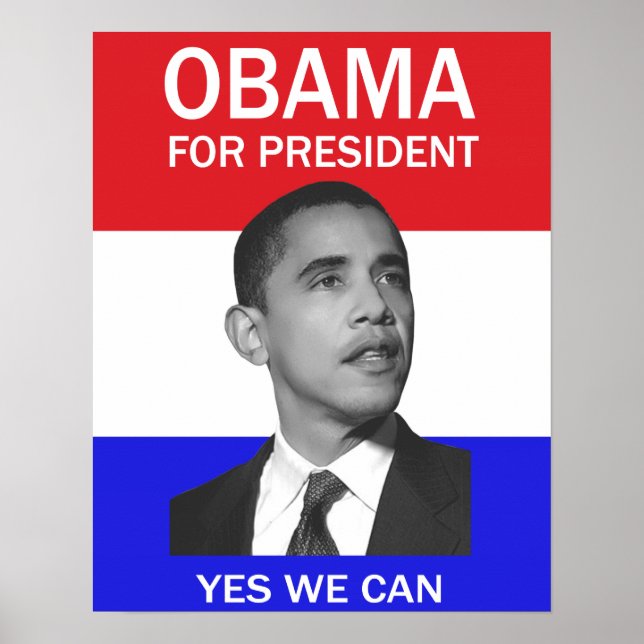 Póster obama sí podemos poster (Frente)