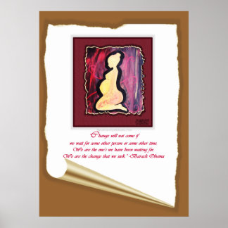 Póster Obama Somos la única cita