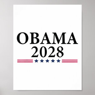 Póster Obama Viñeta Retro Patriótico Protesta Política 20