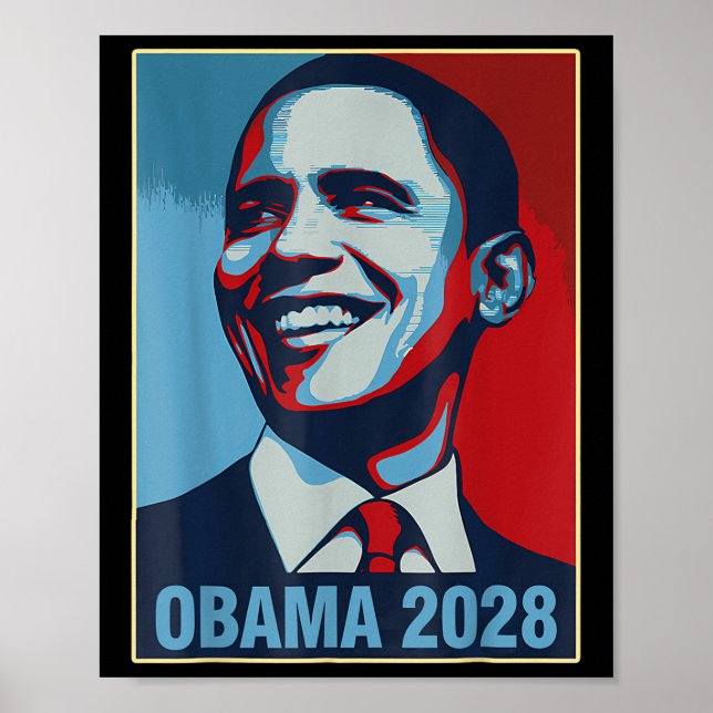 Póster Obama vintage presidente 2028 Obama _27 (Frente)