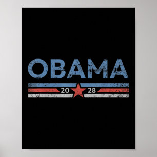 Póster Obama vintage presidente 2028 Obama _37