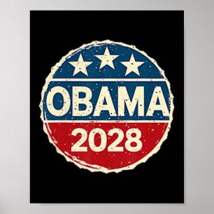 Póster Obama vintage presidente 2028 Obama _42