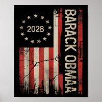 Obama vintage presidente 2028 Obama retro amer ban