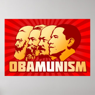 Póster Obamunismo