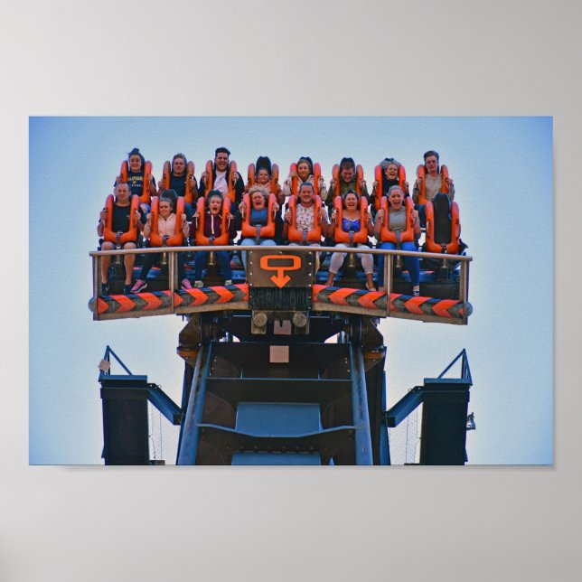 Póster Obelión | Alton Towers Resort (Frente)