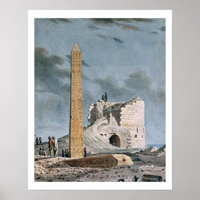 Póster Obelisco de Cleopatra (p/c sobre papel) (Frente)