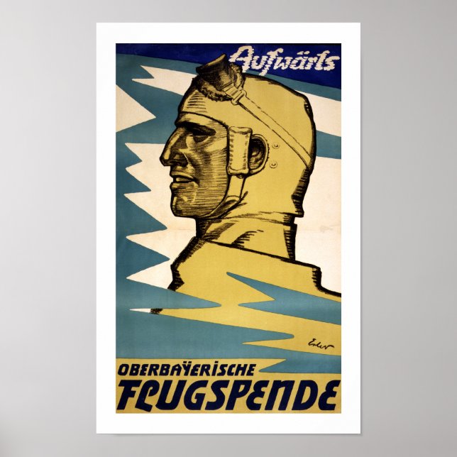 Póster Oberbayerische Flugspende (Frente)