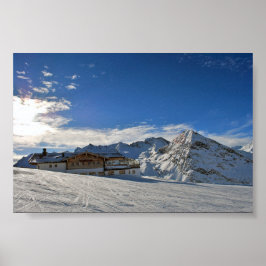 Póster Obergurgl Hochgurgl Tirol Alpes austríacos Austria