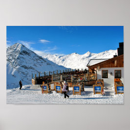 Póster Obergurgl Hochgurgl Tirol Alpes austríacos Austria