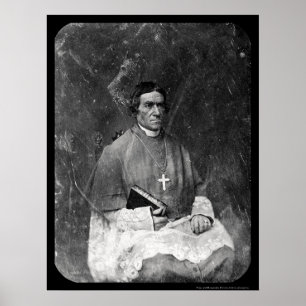 Póster Obispo Baraga Daguerreotype 1844