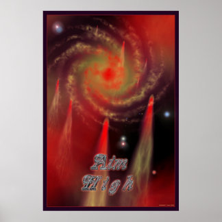 Póster Objetivo alto