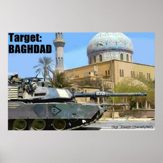 Póster Objetivo: Bagdad