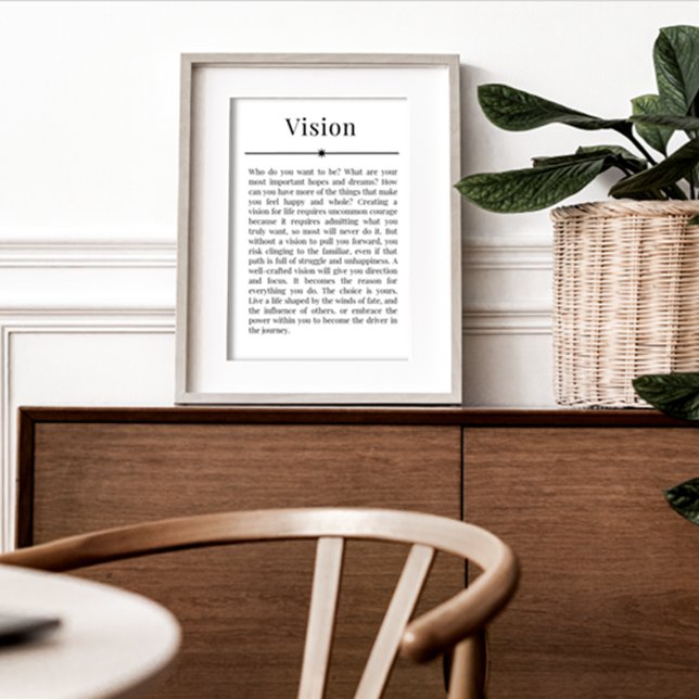Póster Objetivos de vida de VISIÓN Inspiradores (Subido por el creador)