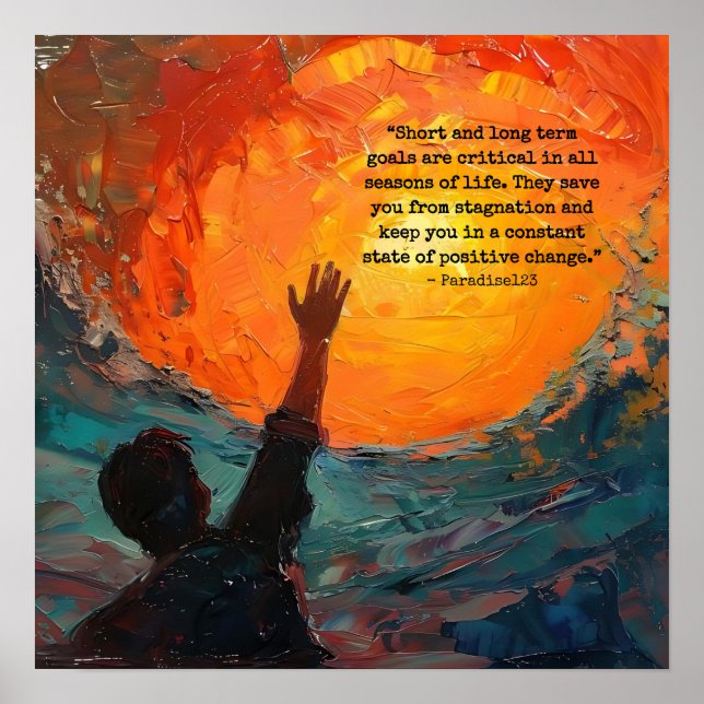 Póster objetivos de vida (puerta 1038) (Frente)