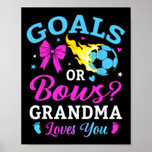 Póster Objetivos O Lazos La Abuela Te Ama Fútbol Revelaci