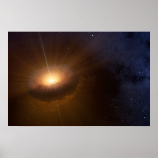 Póster Objeto Celestial Cx330. (Frente)