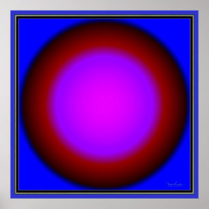 Póster Objeto místico esférico