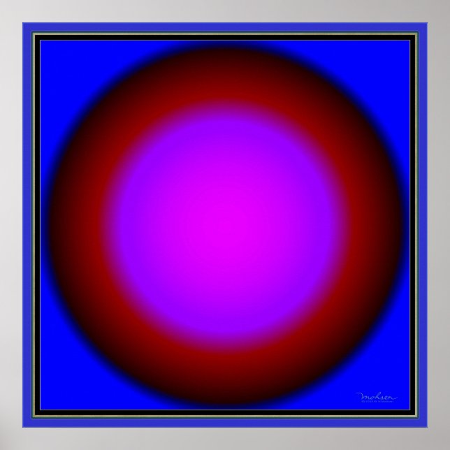 Póster Objeto místico esférico (Frente)