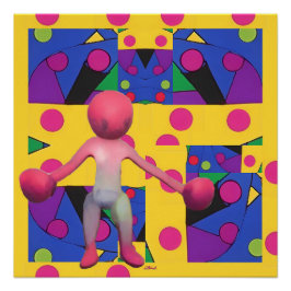 Póster Objetos no sujetos